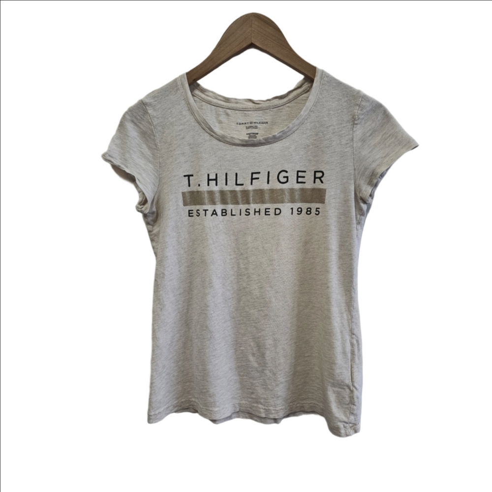 VTG Tommy Hilfiger Thin Logo T Shirt